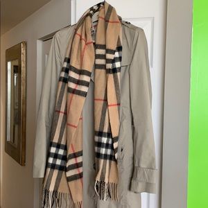 Classic Burberry scarf